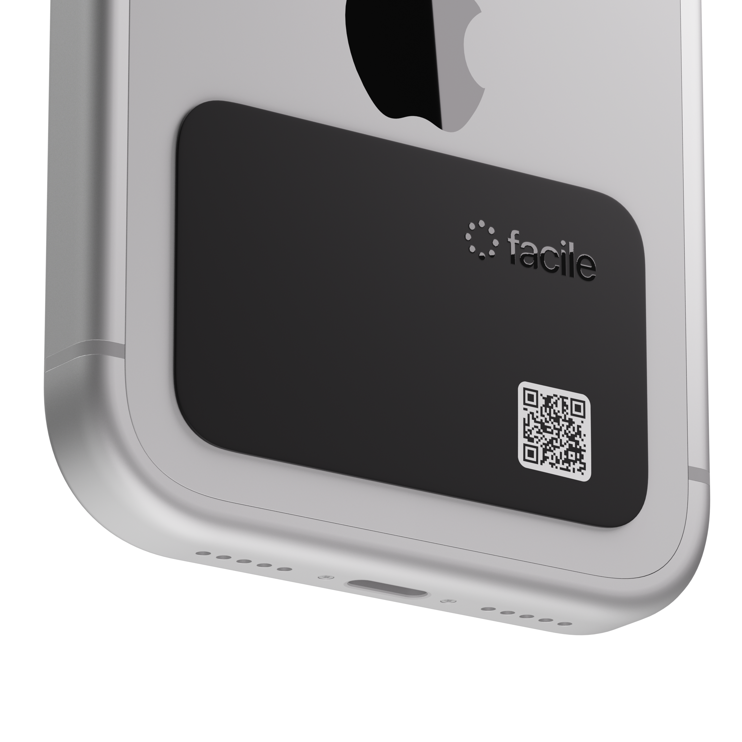 Facile NFC smart card on a phone case